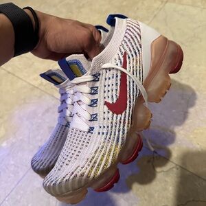 Nike Air Vapormax Flyknit Size  7 Men's Light Purple Air Cushion Shoes